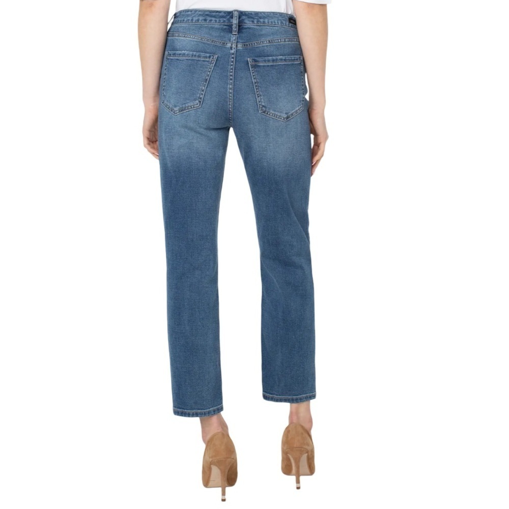 Liverpool Los Angeles Liv ECO Not Skinny Skinny Slim Relaxed Denim Jean Sz 12/31 - Picture 2 of 15